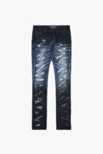 "BRIGGS" DIRTY BLUE SKINNY JEAN