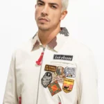 Aggar Vegan Leather Jacket Grey