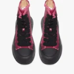 BURGUNDY HIGH TOPS SHOES g