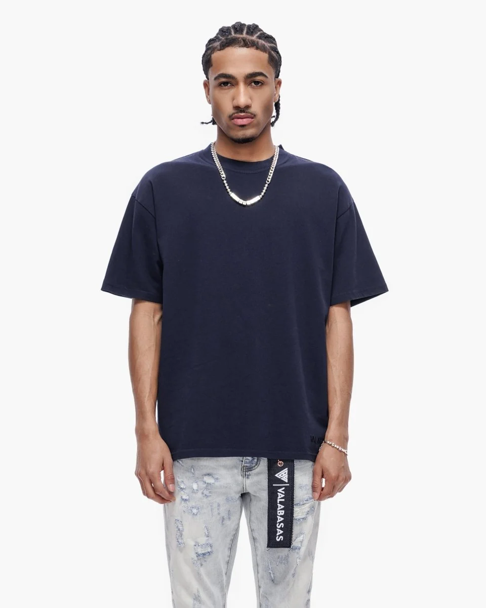 Essential Tank Navy Blue Tee Essential Tank Navy Blue Tee