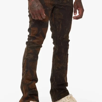 Hazard Wilderness Camo Stacked Jeans