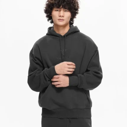 Mr. Fleece Hoodie Grey