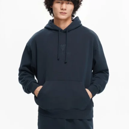 Mr. Fleece Hoodie Navy