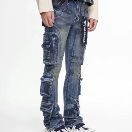PayDay Dark Blue Stacked Jeans