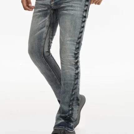 Ripcord Blue Washed Stacked Jeans