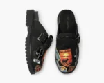 Vanguard Patterned Mule Black