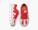 Yuratsu 100 Red White Shoes