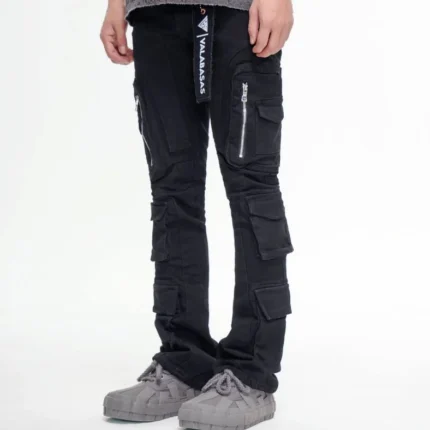 payday black stacked jeans 2621389